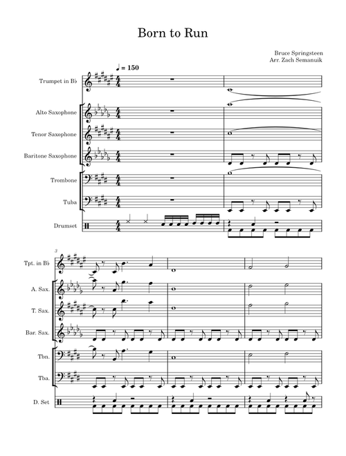 Born to run – Bruce Springsteen