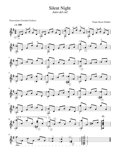 Silent Night (Astro del Ciel)