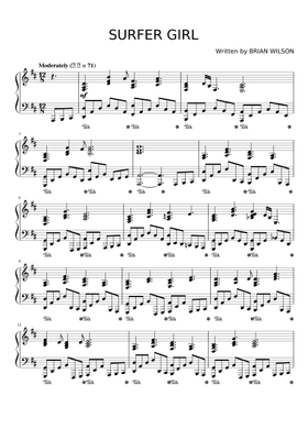 Beach Boys Piano Sheet Music: A Collection Of 40 Songs For Piano/ Vocal/ Guitar: E Heiser, Jason: 9798362427450 - Foto 7