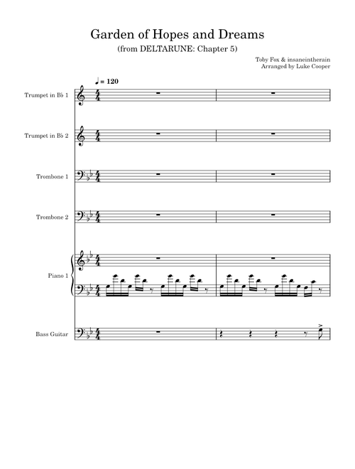 Garden of Hopes and Dreams (Deltarune Chapter 5) – Toby Fox, Carlos Eiene