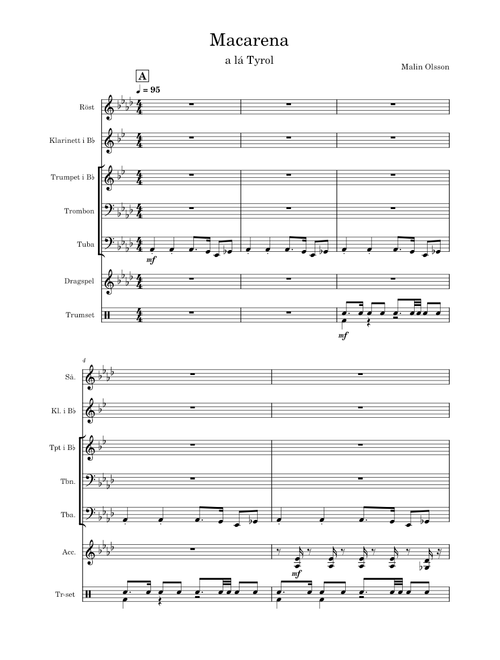 Macarena – Los Tres del Rio Macarena a lá tyrol