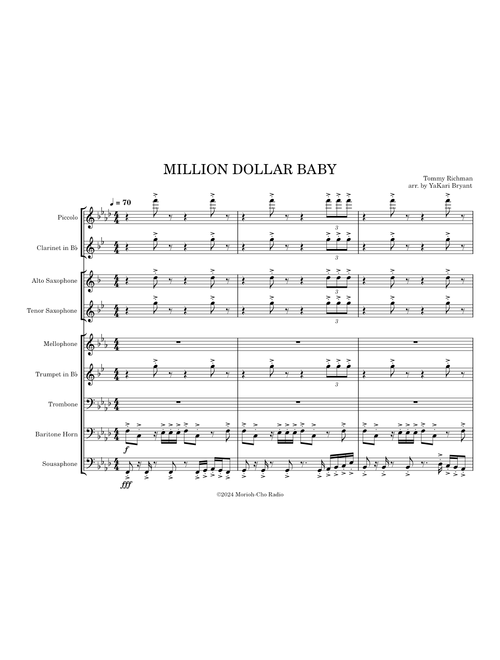 MILLION DOLLAR BABY – Tommy Richman