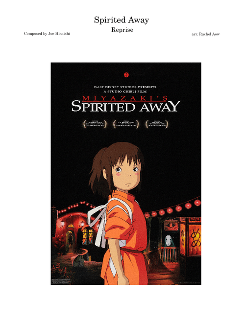 Spirited Away (Reprise) – Joe Hisaishi
