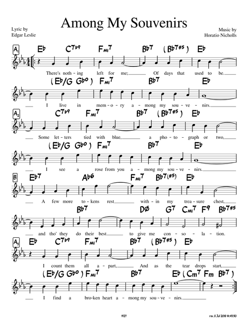 Among my souvenirs - Vera Lynn