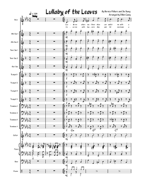 Free Lullaby Of The Leaves by Bernice Petkere sheet music