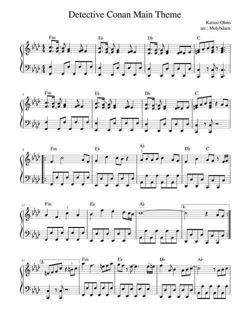Detective Conan Main Theme