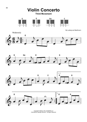 Violin Concerto in D major, Op.61 – Ludwig van Beethoven [FLAUTO