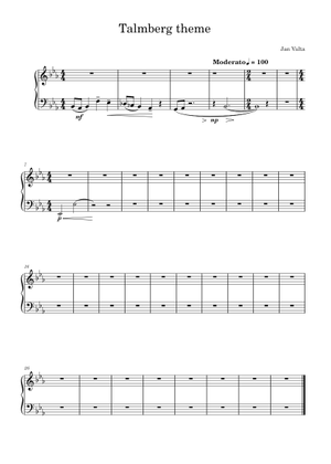 Camp Celebration - Kingdom Come: Deliverance 2 Sheet Music with