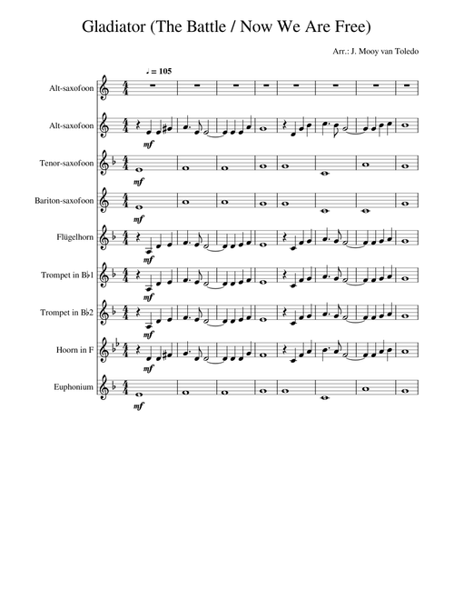 Now We Are Free - Hans Zimmer