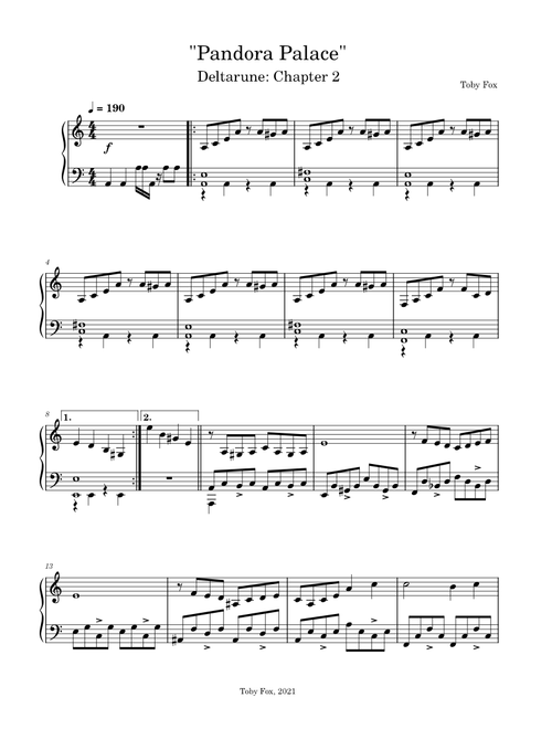 Pandora Palace (Deltarune: Chapter 2)