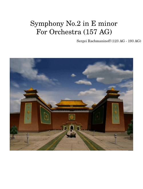 Symphony No.2, Op.27 – Sergei Rachmaninoff II. Allegro molto