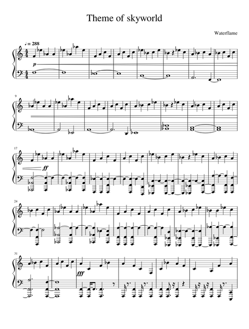 Theme of skyworld
