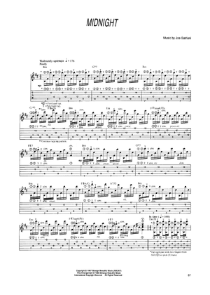 Play Official version of Not of this earth Sheet Music by Joe