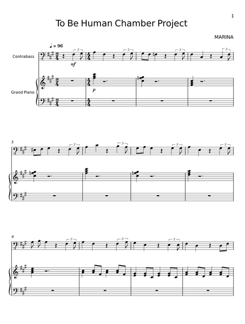 To Be Human Chamber Project - MARINA