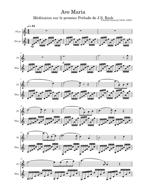 Ave Maria - Gounod/Bach