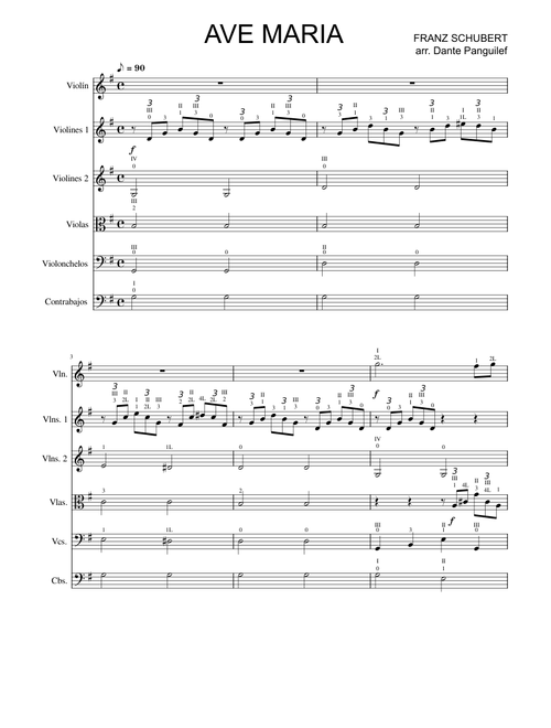 Ave Maria – Dante panguilef