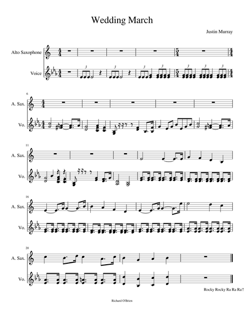 Wedding March – Felix Mendelssohn