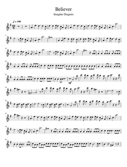 Believer - Imagine Dragons