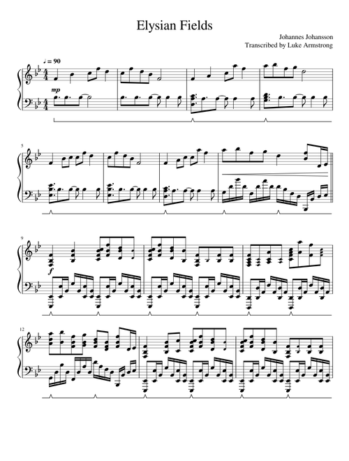 Elysian Fields | Piano | Johannes Johansson