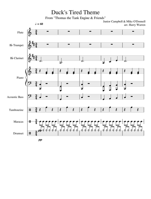 Duck's Tired Theme from Thomas the Tank Engine & Friends