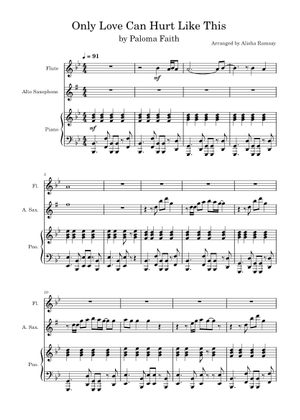 Play Official version of Only love can hurt like this Sheet Music by ...