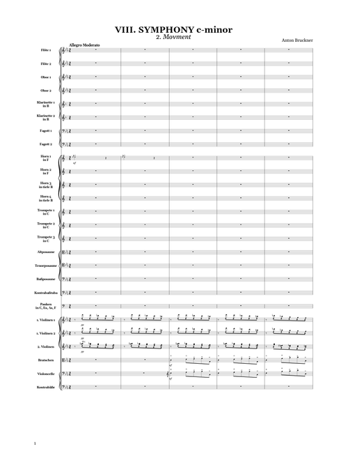 Symphony No.8 In C Minor, WAB 108 – Anton Bruckner