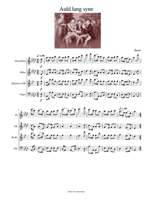 Auld lang syne – Burns