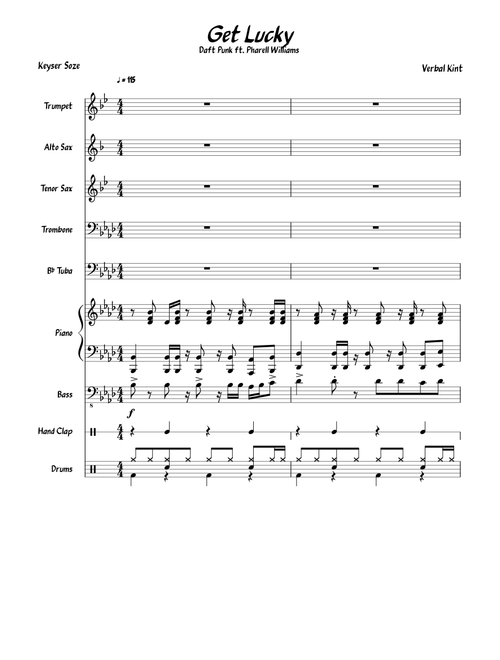 Get Lucky by Daft Punk ft. Pharrell Williams