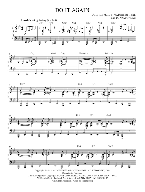 Do it again - Steely Dan (Piano Solo)