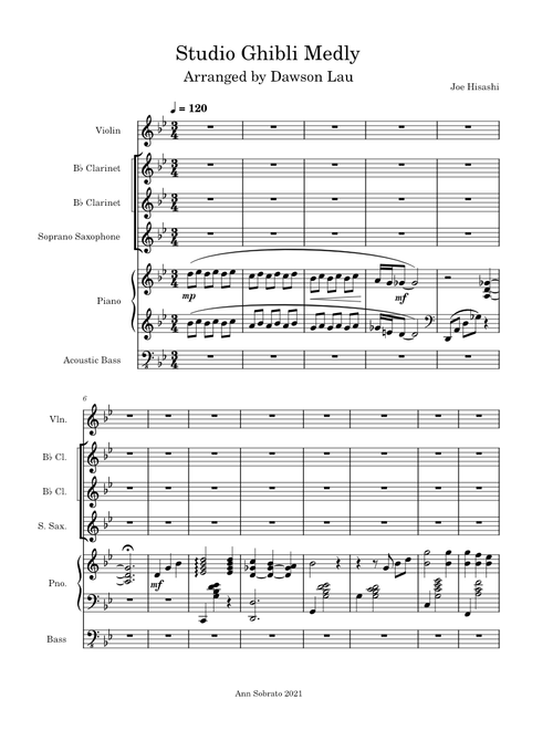 Studio Ghibli Medley – Joe Hisaishi