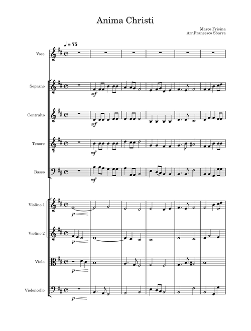 Anima Christi – Marco Frisina Anima_Christi archi+coro