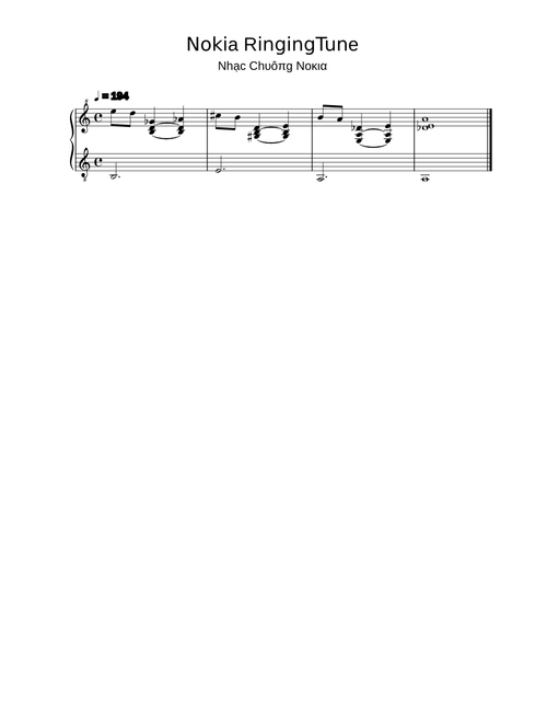 Nokia Ringing Tune – Nokia