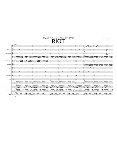 Riot – Three Days Grace