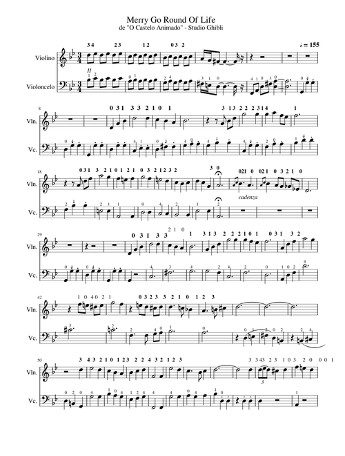 Howl's Moving Castle - Merry Go Round of Life