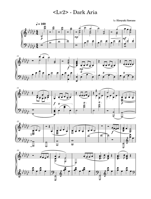 DARK ARIA <LV2> – Hiroyuki Sawano
