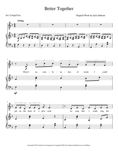Better Together - Jack Johnson