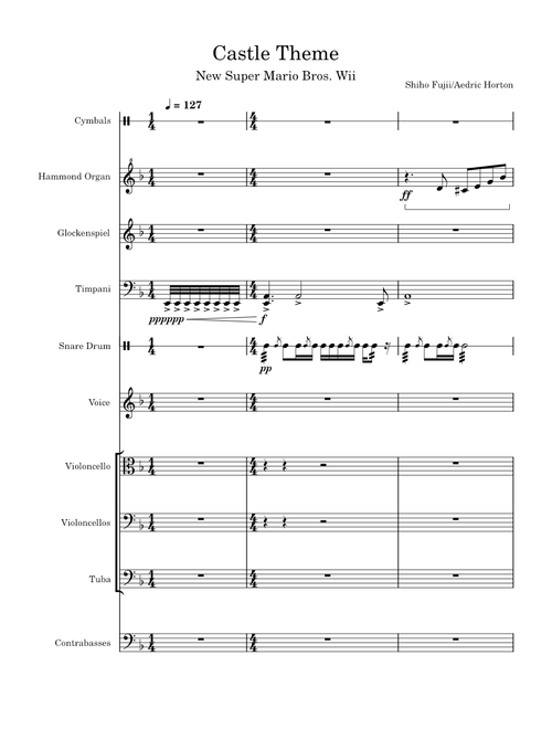 Castle Theme - New Super Mario Bros. Wii – Shiho Fujii