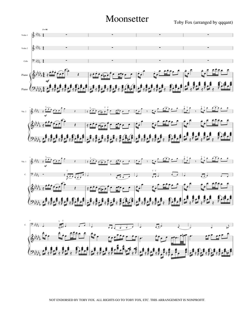 Homestuck Vol. 9 - Moonsetter (transcription)