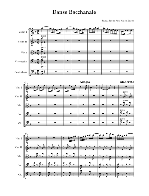 Samson et Dalila, Op. 47: Danse Bacchanale – Camille Saint-Saëns Danse Bacchanale