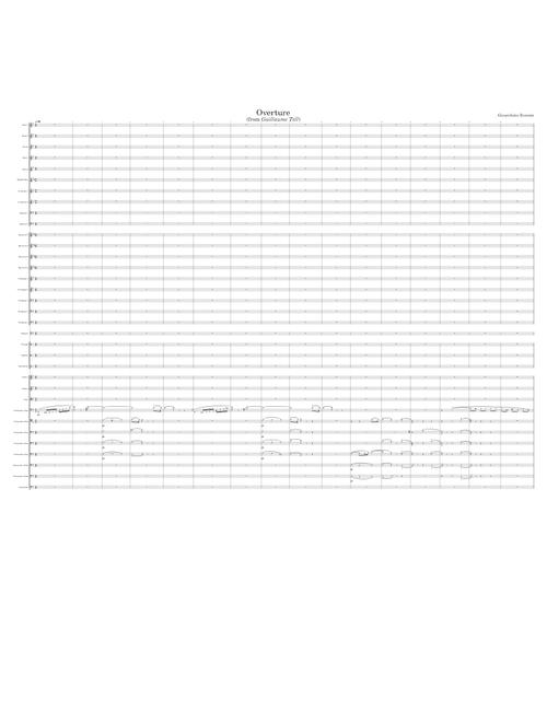 Overture (from Guillaume Tell)