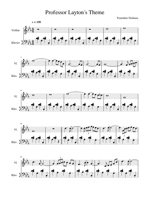 Professor Layton´s Theme