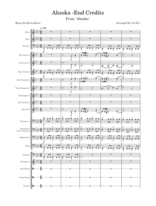 Ahsoka - End Credits - Arranged By J.O.R.J.
