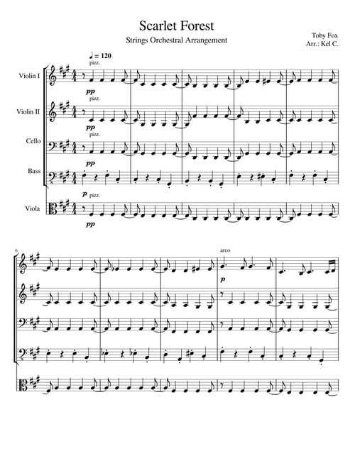 Scarlet Forest - Deltarune