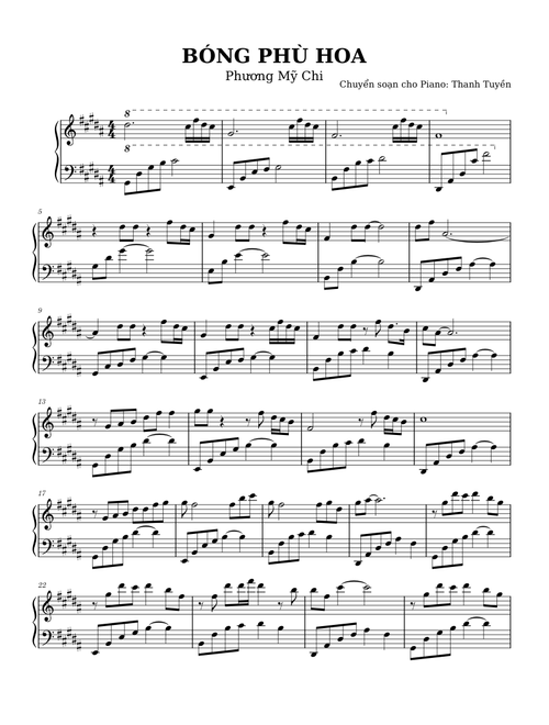 Bóng Phù Hoa – Phương Mỹ Chi