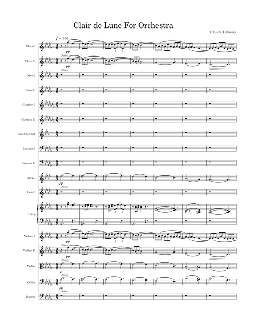 Clair de lune – Claude Debussy