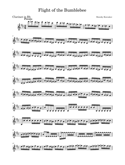 Flight of the Bumblebee – Nikolay Rimsky-Korsakov