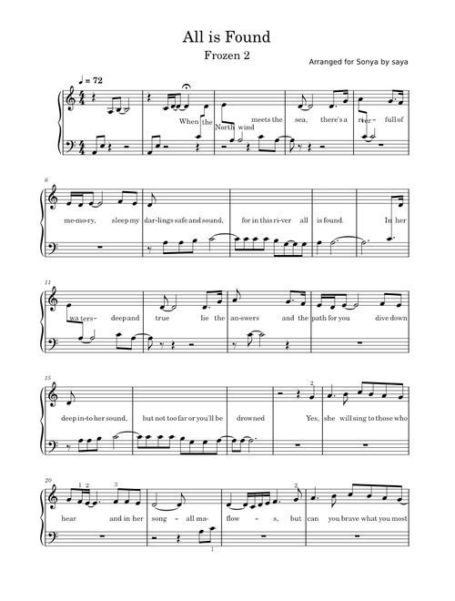 All is Found (beginner) - Evan Rachel Wood