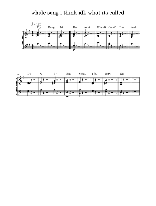 whale song i think idk what its called