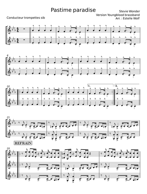 Pastime paradise - Stevie Wonder