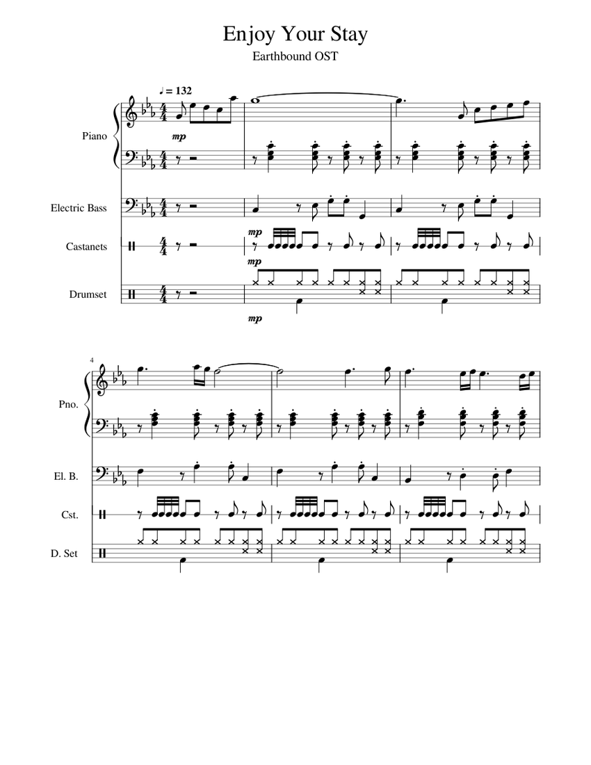 楽譜 サックス4重奏楽譜 Lascia ch'io pianga 作 曲 ／ G.F.ヘンデル